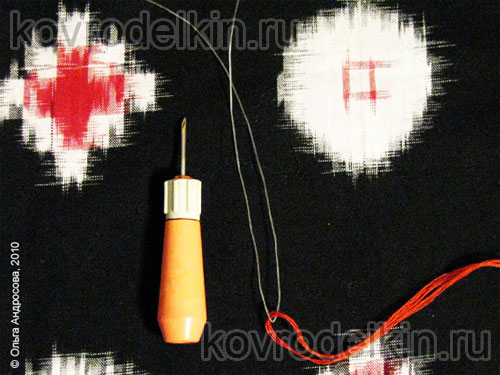 ковровая вышивка, ковровая вышивка для начинающих, ковровая игла, игла для ковровой вышивки как пользоваться